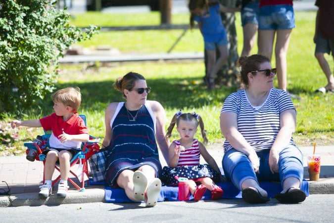 2019 Memorial Day parade in Glassboro, N.J. (Miguel Martinez/WHYY)