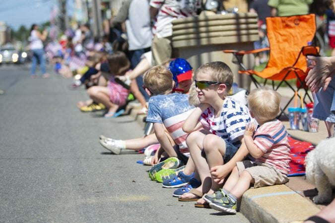 2019 Memorial Day parade in Glassboro, N.J. (Miguel Martinez/WHYY)