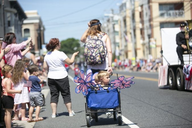 2019 Memorial Day parade in Glassboro, N.J. (Miguel Martinez/WHYY)