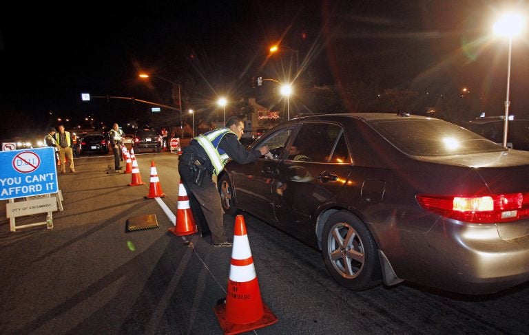 Hundreds of police officers in New Jersey are trained to recognize signs of driving under the influence of drugs. But some question whether their assessments are scientific or subjective. (Lenny Ignelzi/AP Photo)