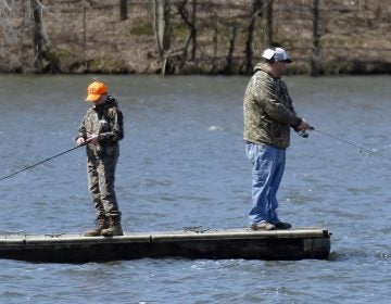 On the Sunday of Memorial Day weekend, and on July 4th Pennsylvanians are allowed to fish without a license. (Keith Srakocic/AP Photo)