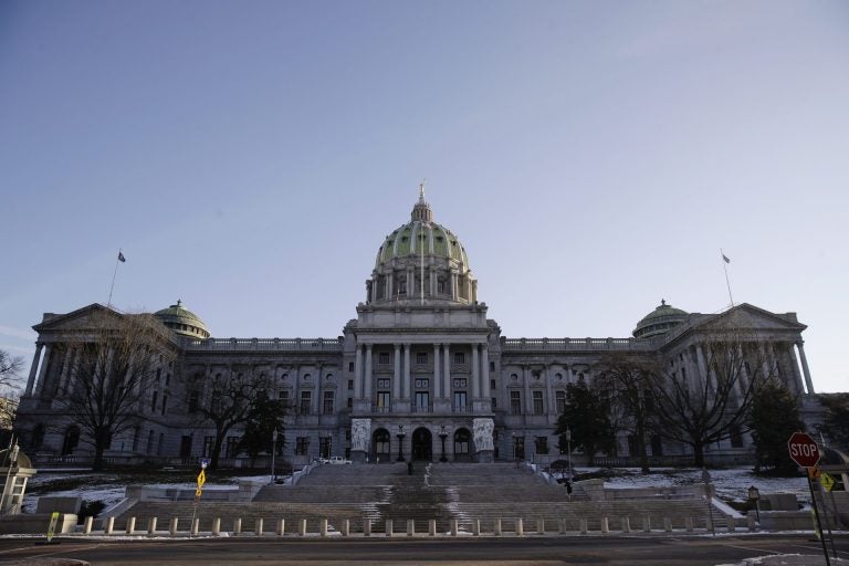 Shown is the Pennsylvania Capitol building in Pa., Harrisburg, Tuesday, Jan. 15, 2019. (Matt Rourke/AP Photo)