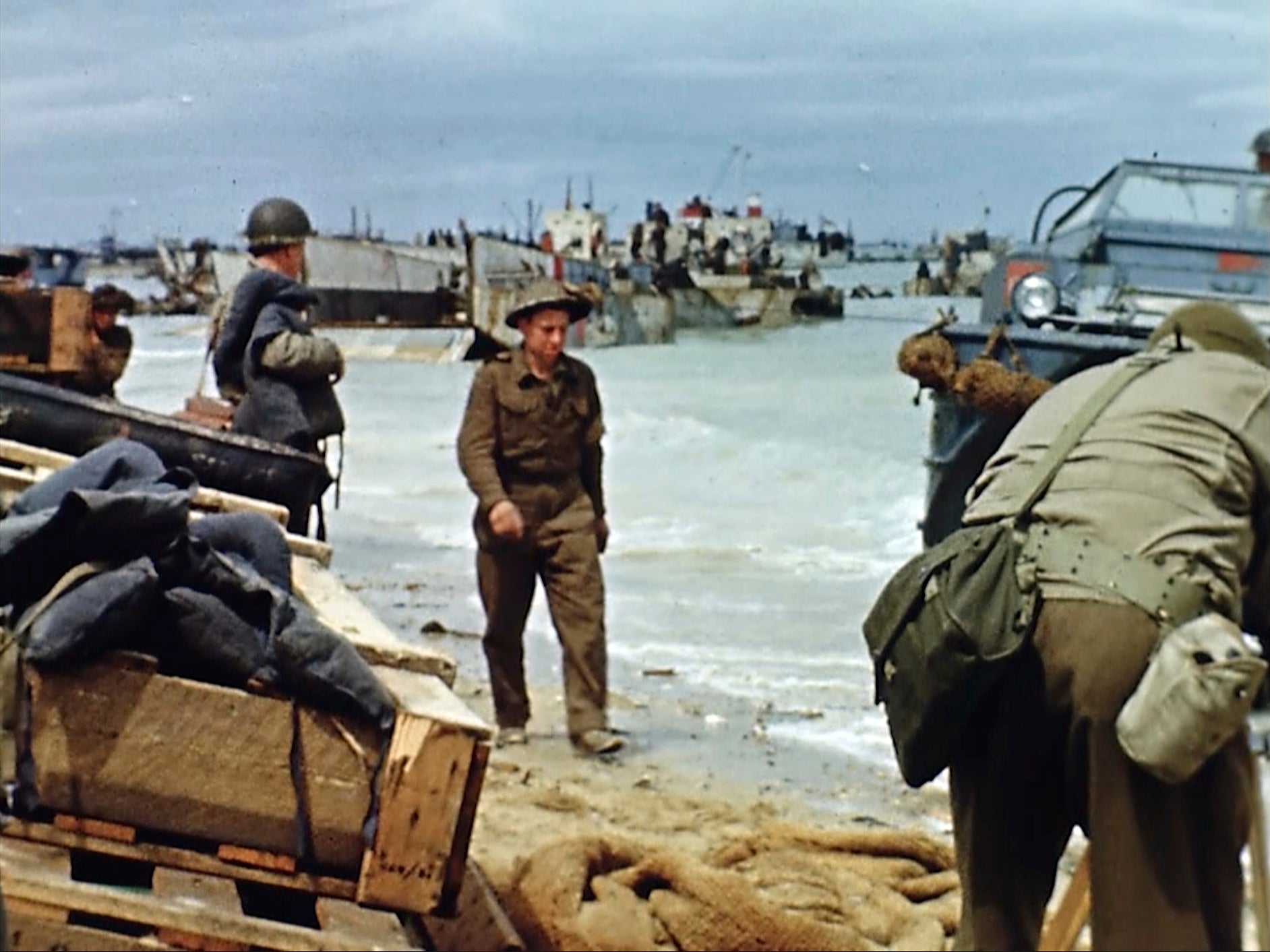 rare-color-footage-brings-d-day-memories-alive-75-years-on-whyy