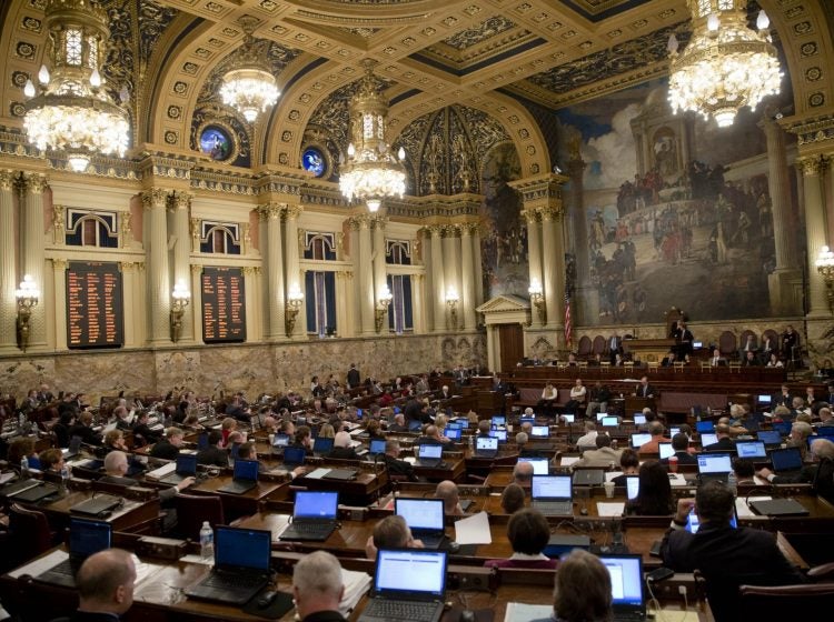 Pennsylvania House of Representatives at the state Capitol in Harrisburg, Pa.