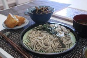 Seaweed is a big part of Japanese cuisine, used in soups, sushi, salads and other dishes. But it has yet to become a "center of the plate" ingredient on a larger scale. (Alan Yu/WHYY)