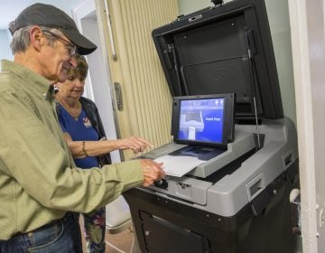 Centre County, Pennsylvania introduced new Electronic Systems & Software voting machines in the primary on May 21, 2019. (Min Xian/WPSU)