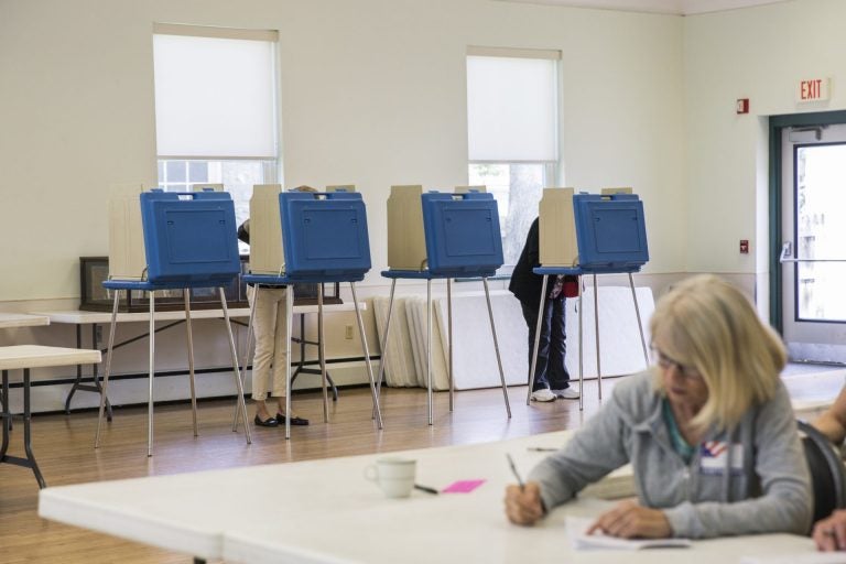 Centre County introduced new Electronic Systems & Software voting machines in the primary on May 21, 2019. (Min Xian/WPSU)