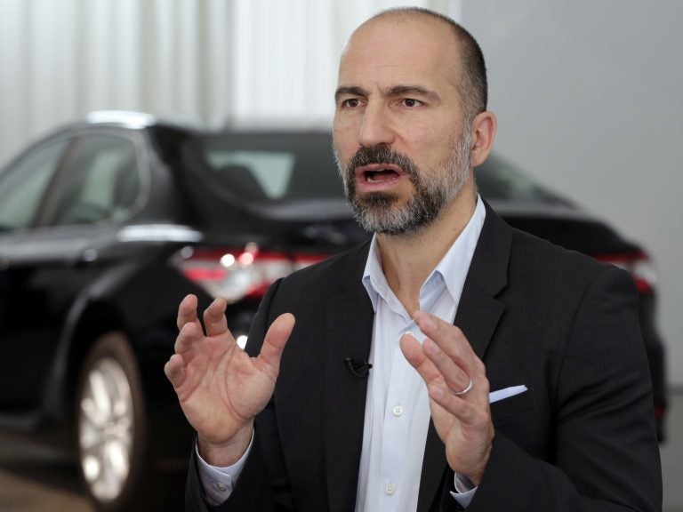 Uber CEO Dara Khosrowshahi says he expects Uber and Lyft will be easing off their price-slashing battle soon. (Richard Drew/AP)