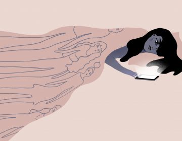 Rising depression and anxiety for teens worsened significantly in the past two  years.  (Nicole Xu for NPR)