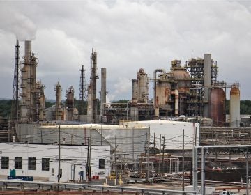 Philadelphia Energy Solutions refinery in South Philadelphia. (Emma Lee/WHYY)