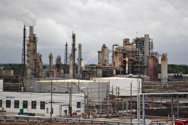 Philadelphia Energy Solutions refinery in South Philadelphia. (Emma Lee/WHYY)