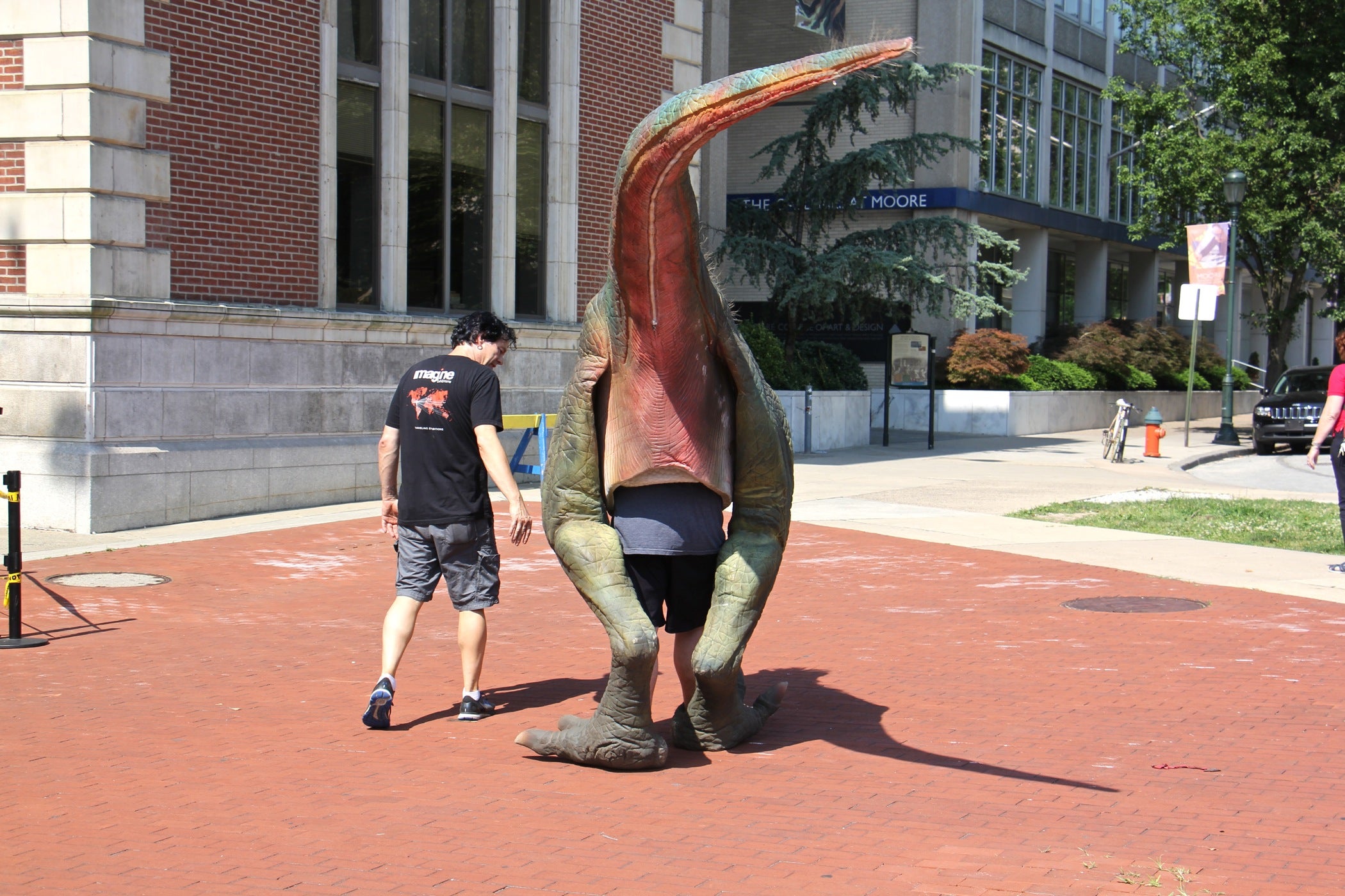 academy of science dinosaur exhibit