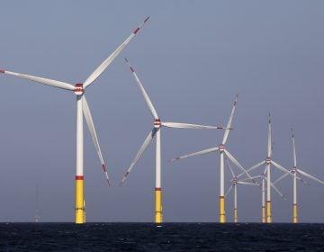 Pictured here is a wind farm in the Baltic Sea is a joint venture of the Essen-based energy group Eon and the Norwegian shareholder Equinor. (Bernd W'stneck/picture-alliance/dpa/AP Images)