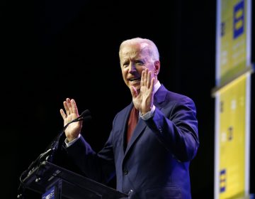 Democratic presidential candidate, former Vice President Joe Biden speaks during the Human Rights Campaign Columbus, Ohio Dinner at Ohio State University Saturday, June 1, 2019. (Paul Vernon/AP Photo)