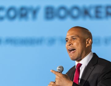 Democratic presidential candidate Sen. Cory Booker, of New Jersey, speaks during the African American Leadership Council Summit, Thursday, June 6, 2019, in Atlanta. (John Amis/AP Photo)