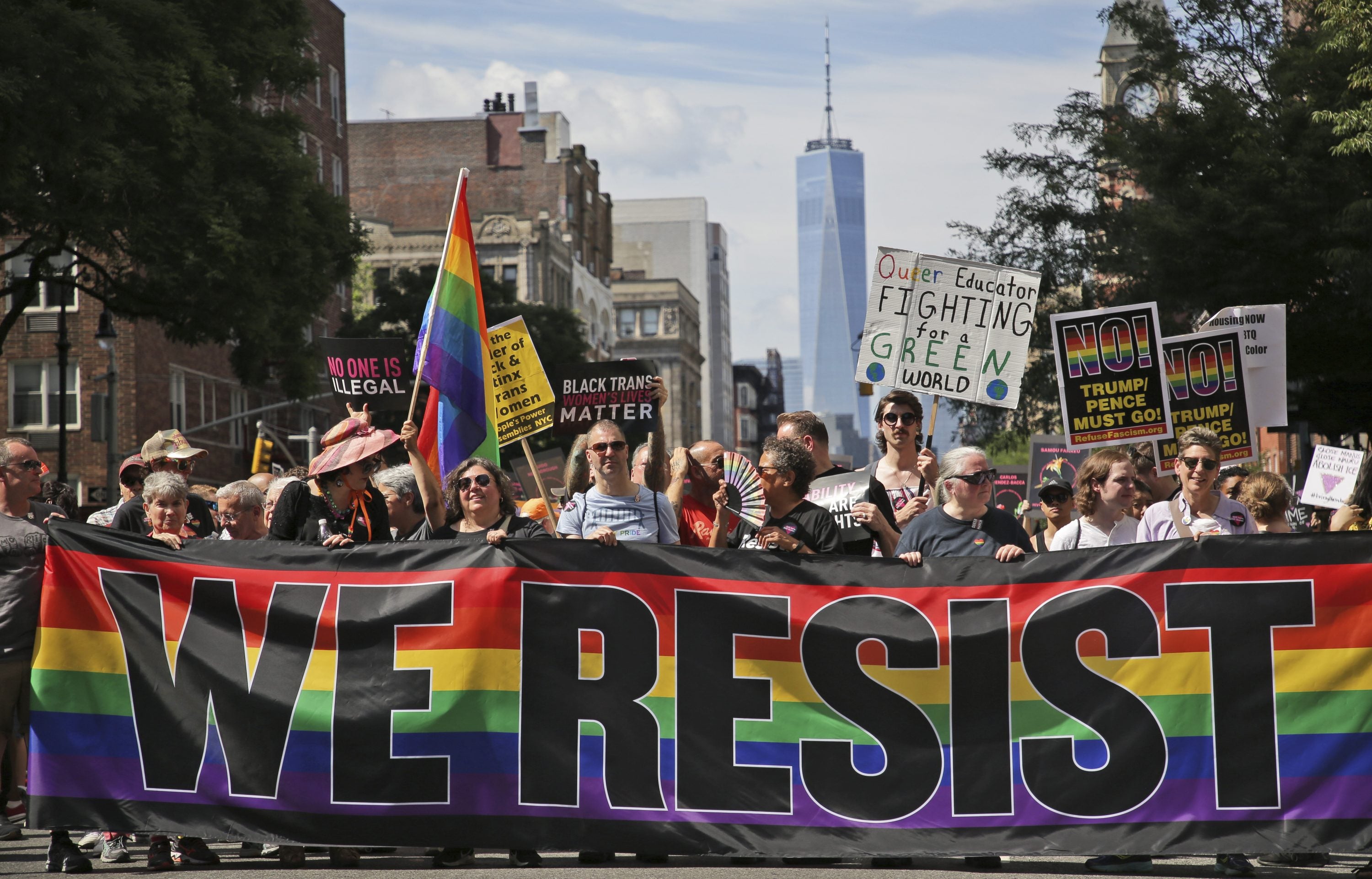 50 years of LGBTQ pride showcased in protests, parades - WHYY