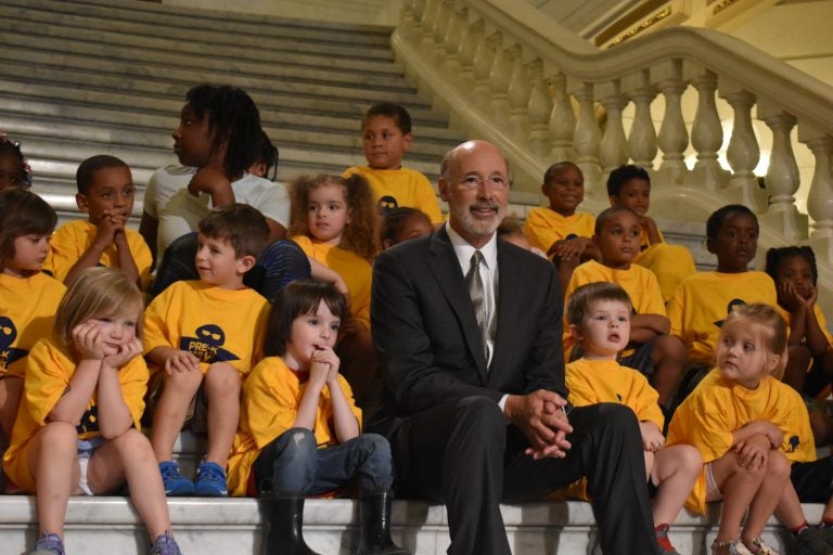 Gov. Wolf signed the  budget on Friday June 28, 2019. (Ed Mahon/PA Post)