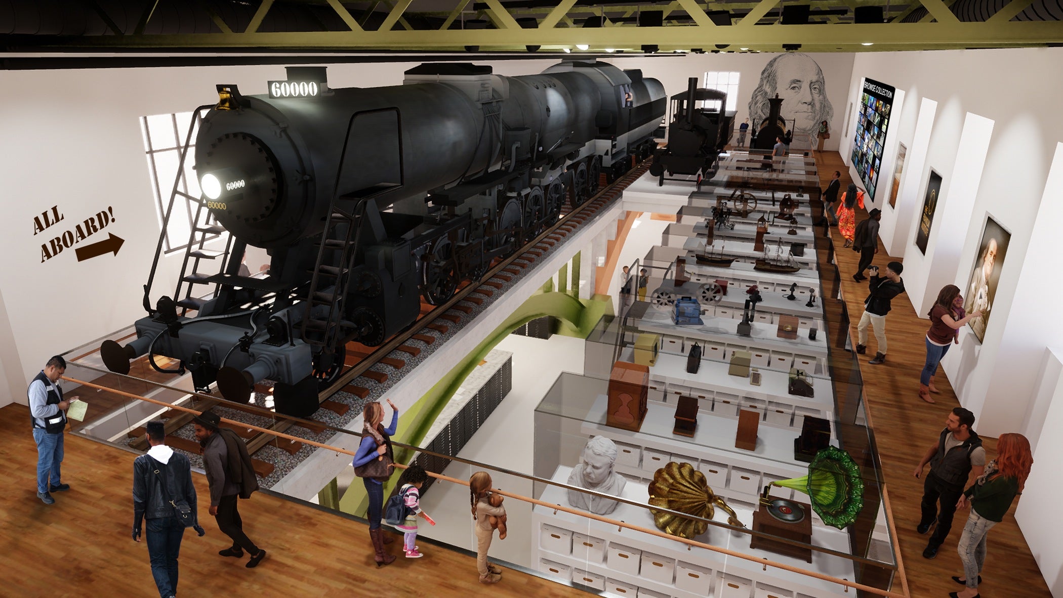 Franklin Institute train exhibit. r/philadelphia