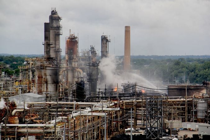 Philly refinery fire extinguished; city continues to monitor air ...