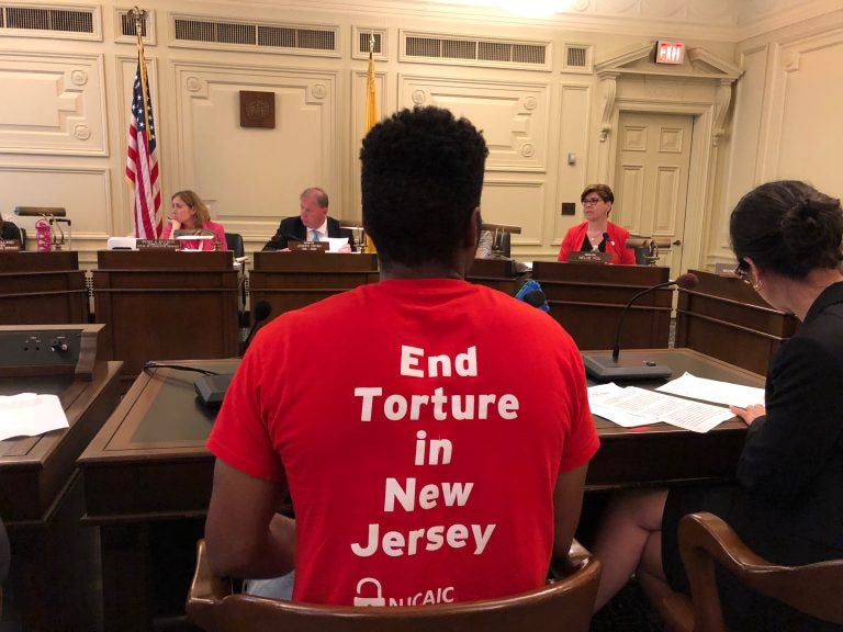 Former New Jersey inmates testify about their experiences in solitary confinement (Joe Hernandez/WHYY)