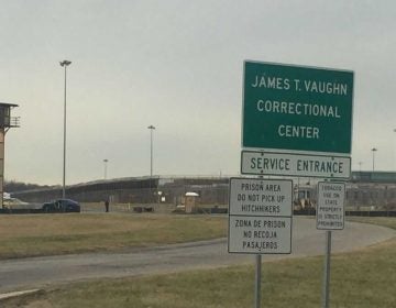 Sgt. Steven Floyd, who had been a correctional officer for 16 years, was stabbed and beaten to death in the uprising at James T. Vaughn Correctional Center. He was posthumously promoted to lieutenant. (WHYY)