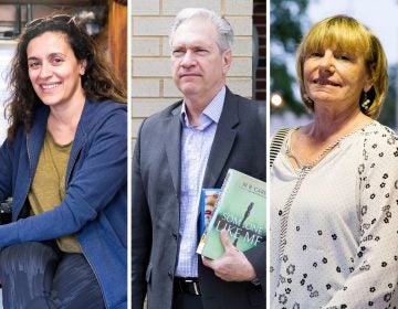 Penelope Malakatas (left), James Martin, and Barbara Petriello are New Jersey residents. Democrats won the House of Representatives during the 2018 elections in places like New Jersey's 3rd and 7th Congressional districts, both of which flipped from GOP to Democratic control by narrow margins. (Rachel Wisniewski for NPR)