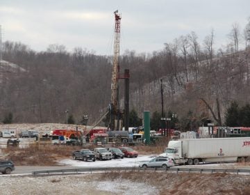 A Range Resources well site in Washington County in 2018. (Reid R. Frazier/StateImpact Pennsylvania)