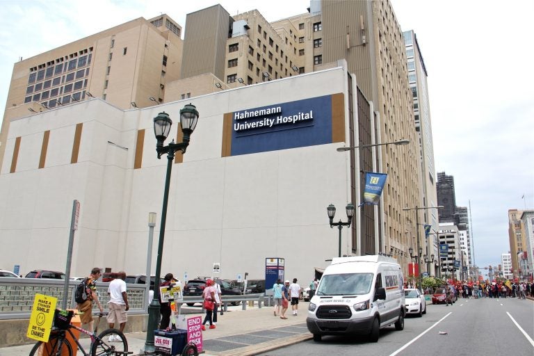 Hahnemann University Hospital. (Emma Lee/WHYY)