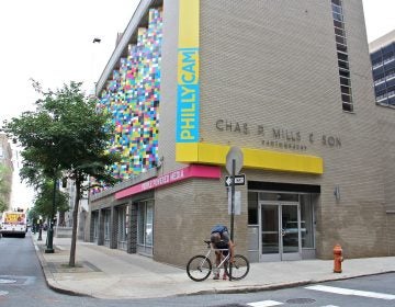 PhillyCAM at 7th and Ranstead streets. (Emma Lee/WHYY)