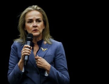 Rep. Madeleine Dean, D-Pa., speaks during a panel discussion at Delaware County Community College, Friday, May 24, 2019, in Media, Pa. (Matt Slocum/AP Photo)