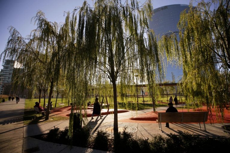 The city of Milan has ambitious plans to plant 3 million new trees by 2030, a move that experts say could offer relief to the city's muggy and sometimes tropical weather. (Luca Bruno/AP Photo)