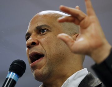 Democratic presidential candidate Sen. Cory Booker speaks during an event at a Veterans of Foreign Wars post, Wednesday, July 3, 2019, in Las Vegas. (John Locher/AP Photo)