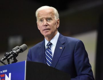 Democratic presidential candidate and former vice president Joe Biden speaks at a campaign event in Sumter, S.C, on Saturday, July 6, 2019. (Meg Kinnard/AP Photo)