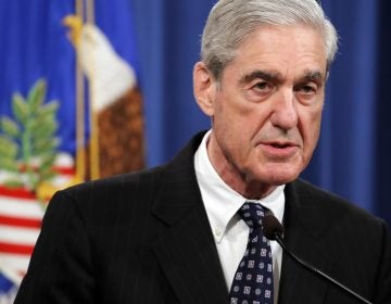 Special counsel Robert Mueller speaks at the Department of Justice in Washingto