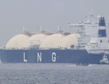 In this file photo, Liberian LNG tanker Al Hamra arrives at a port in Yokohama, southwest of Tokyo,  Monday, April 21, 2014. (Koji Sasahara/AP Photo)