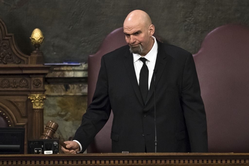 Lt. Gov. John Fetterman officially running for U.S. Senate WHYY