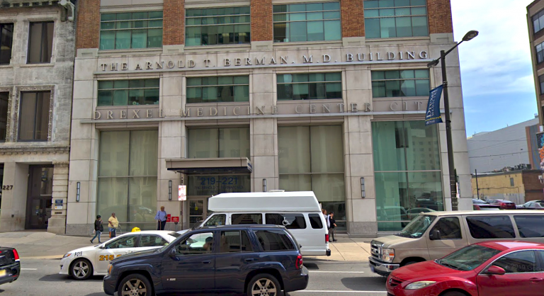 Drexel Medicine on Broad St. in Philadelphia (Google maps)