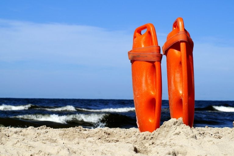 Lifeguard rescue torpedoes. (Public domain image)