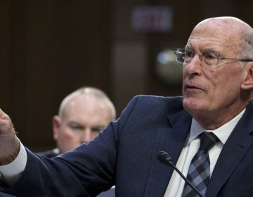 Director of National Intelligence Dan Coats testifies before the Senate Intelligence Committee in January. Coats often operated behind the scenes, but when he spoke publicly, his assessments were often at odds with President Trump. (Jose Luis Magana/AP Photo)
