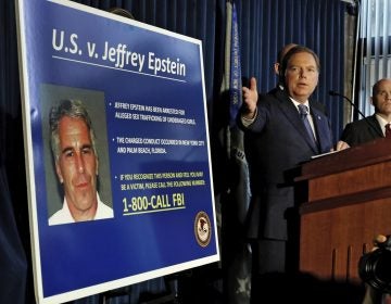 United States Attorney for the Southern District of New York Geoffrey Berman speaks during a news conference, in New York, Monday, July 8, 2019. (AP Photo/Richard Drew)