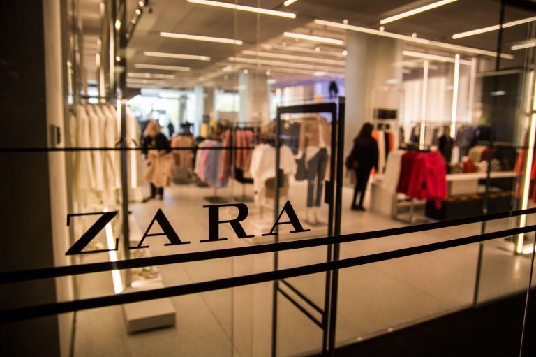 Zara's parent company Inditex announced new sustainability goals this month. But can a fast-fashion brand built on growth truly become sustainable? (Marcos del Mazo/LightRocket via Getty Images)