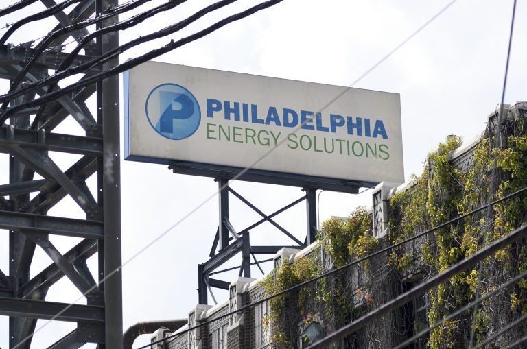 Philadelphia Energy Solutions refinery on August 8, 2019. (Bastiaan Slabbers for WHYY)