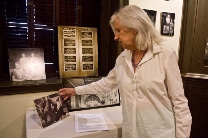 Dee Dee Bowman is the Collections Chair of the Parry Mansion Museum in New Hope. (Kimberly Paynter/WHYY)