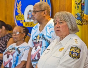 Philadelphia’s interim police commissioner, Christine Coulter. (Kimberly Paynter/WHYY)