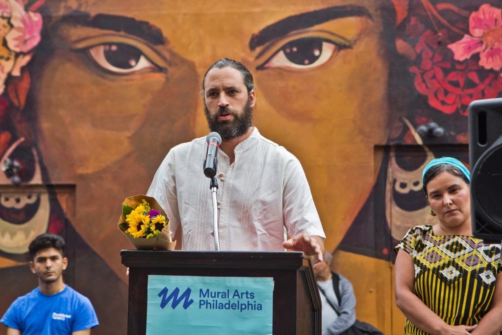 Immigration Mural In North Philly Pops With Latinx Pride - WHYY