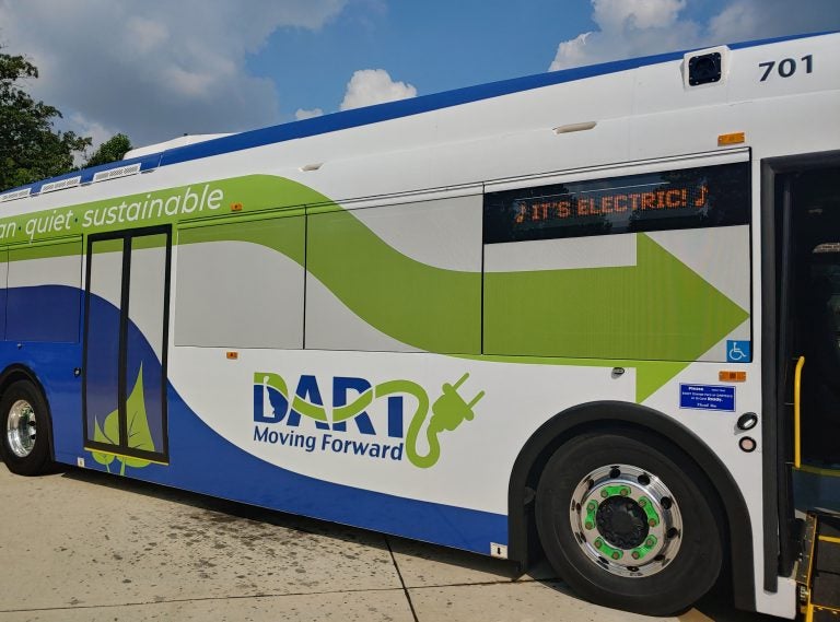 Delaware receivee a $2.6 million grant award from the U.S. Department of Transportation to purchase or lease zero-emission and low-emission transit buses. (Zoë Read/WHYY)
