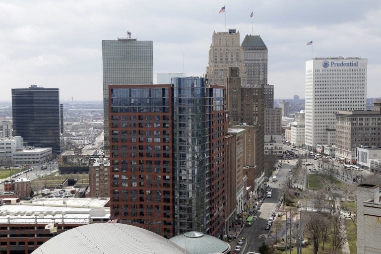 A part of Newark's skyline is seen in Newark, N.J., Tuesday, April 10, 2018. (Seth Wenig/AP Photo)