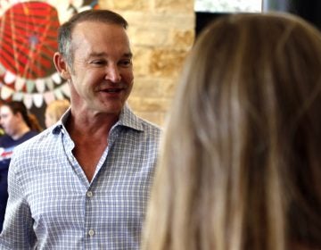 Shawn Terry, a Democratic candidate for the state legislature in Texas, meets with supporters during a campaign event in Dallas on Saturday, Aug. 17, 2019. Terry has already raised $235,000 as Democratic donors pour money into legislative races nationwide in hopes of flipping statehouse chambers in 2020. (Paul J. Weber/AP Photo)