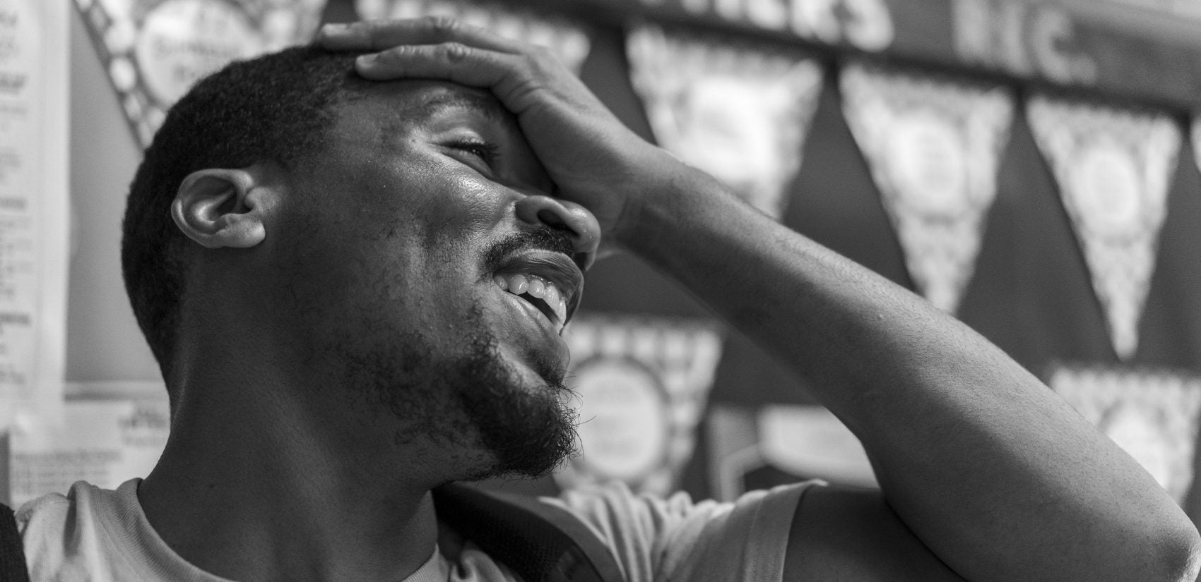 Rahdeem Abdullah, 33, a behavioral support specialist in public schools in North Philly. 