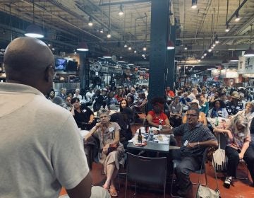 The Beer Summit on Race is an annual conversation held at the Reading Terminal Market on race and racism. (Courtesy of Global Citizen) 